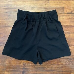 Wilfred Black High Waist Women Shorts
